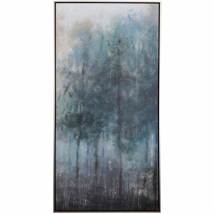 WINTER FOREST WALL ART