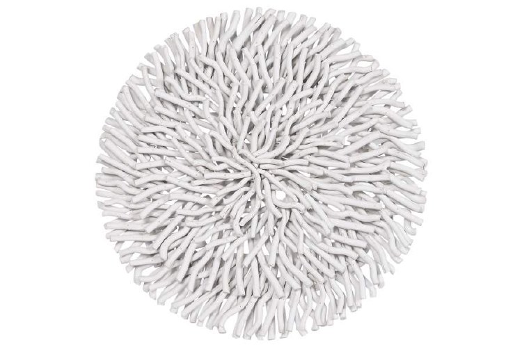 WOOD WALL DECOR- WHT WASHED