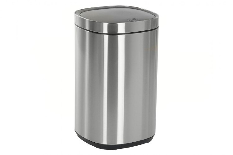 CHROME WASTE BIN