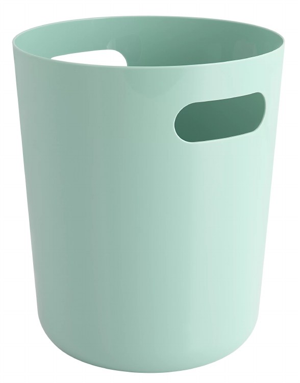 WASTE BASKET-AQUA