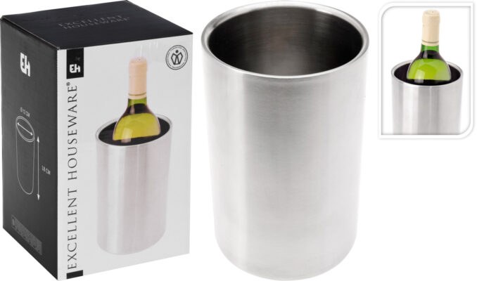 WINE BUCKET-STAINLESS STEEL