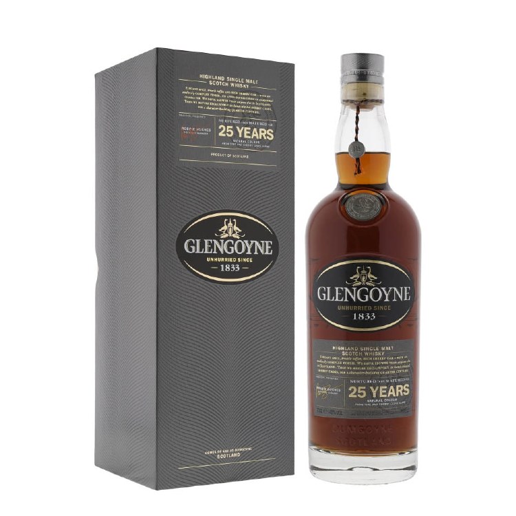 Glengoyne 25 Year Old Single Malt Scotch Whisky - 70cl 48