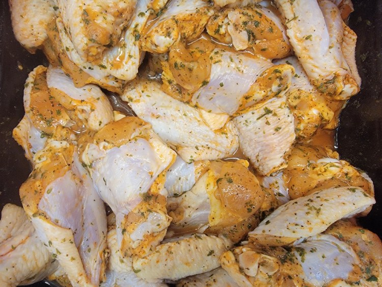 Party Wings Garlic Parm