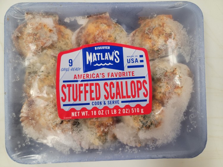 Stuffed Scallops 9ct Sussex Meat Packing