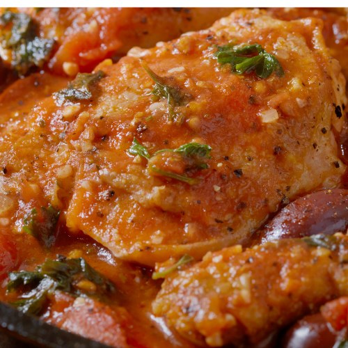 Chicken Cacciatore Half Tray