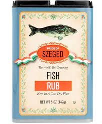 Szeged Fish Rub