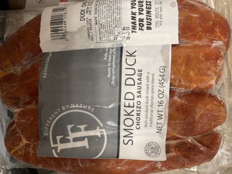 Duck Chorizo