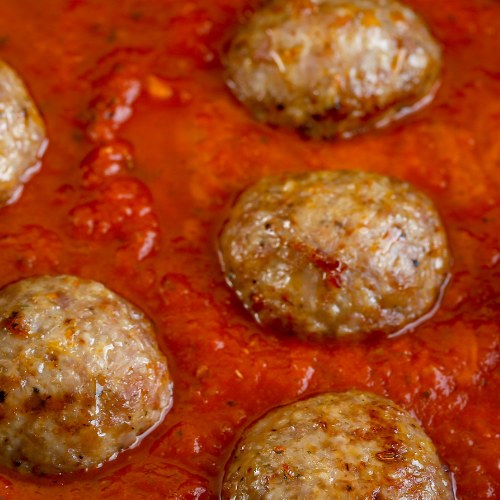 Meatballs In Sauce Full Tray