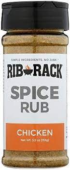 Rib Rack Rub Chicken