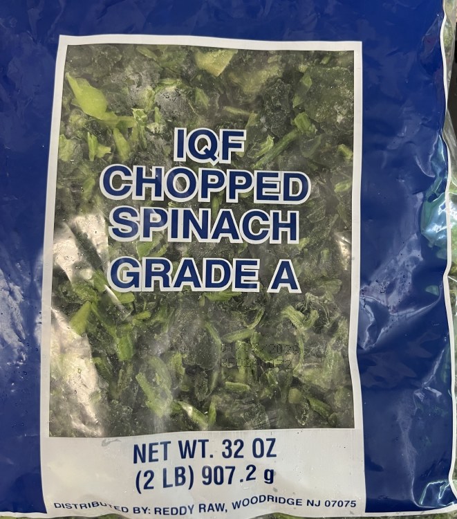 Chopped Spinach