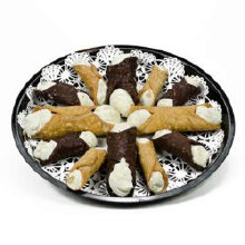 Cannoli Platter Half Tray