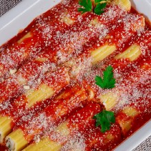 Manicotti Full Tray