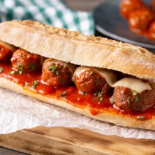 Meatball Parm Sub