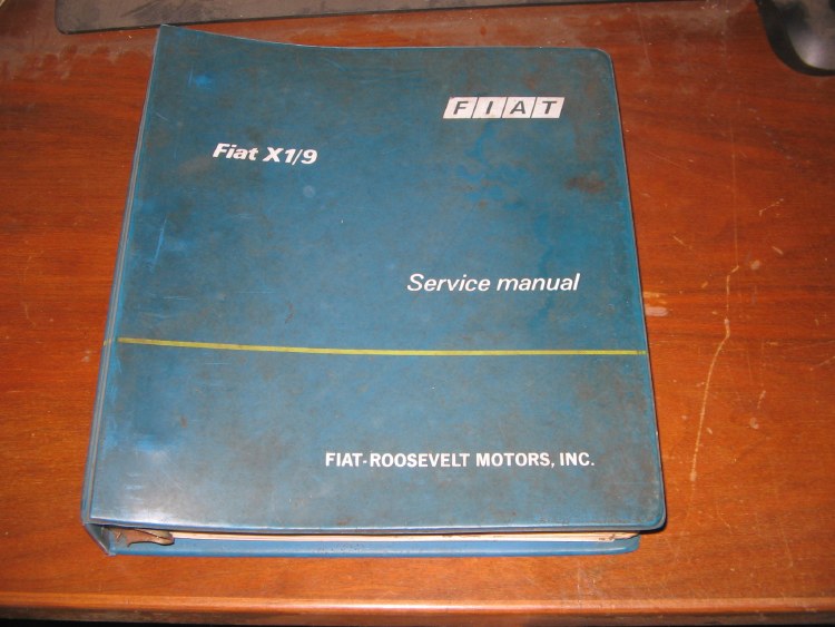1974-78 SERVICE MANUAL, COPY