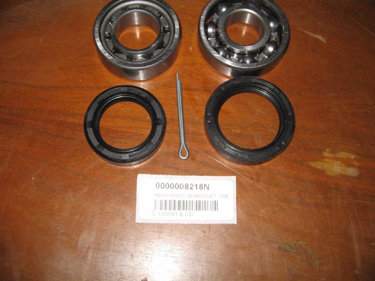 REAR WHEEL BEARING KIT, ONE