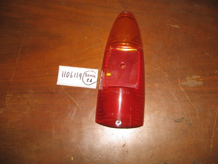 DAMAGED 2ND SERIET/LAMP LENS