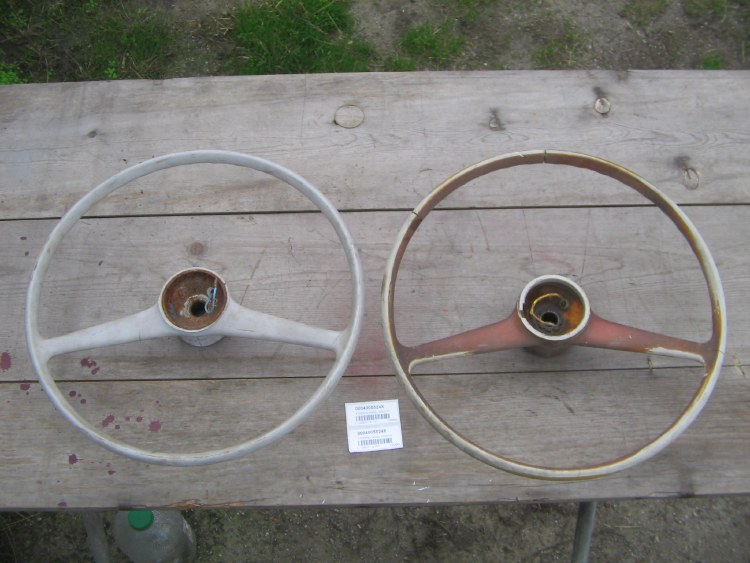 STEERING WHEEL NEEDING RESTORE
