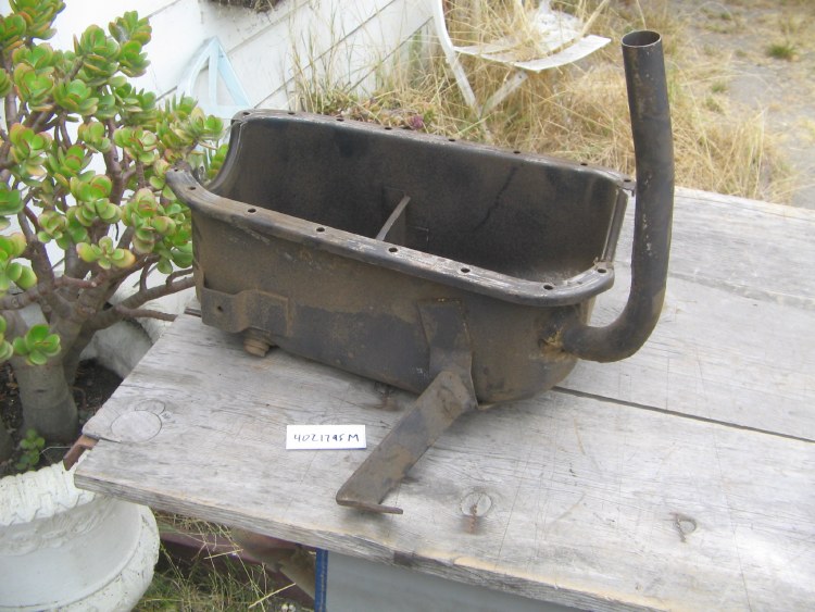 OIL PAN WITH 2 MUFFLER MOUNTS