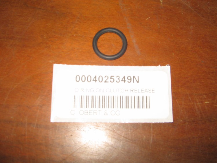 O RING ON CLUTCH RELEASE SHAFT