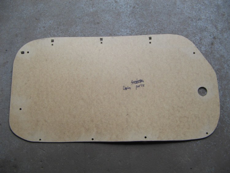 1958-64 RIGHT DOOR PANEL CARD