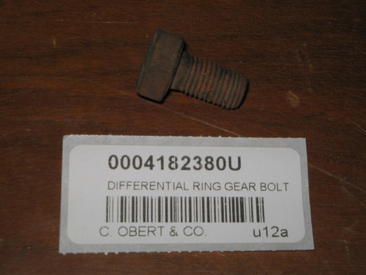 DIFFERENTIAL RING GEAR BOLT