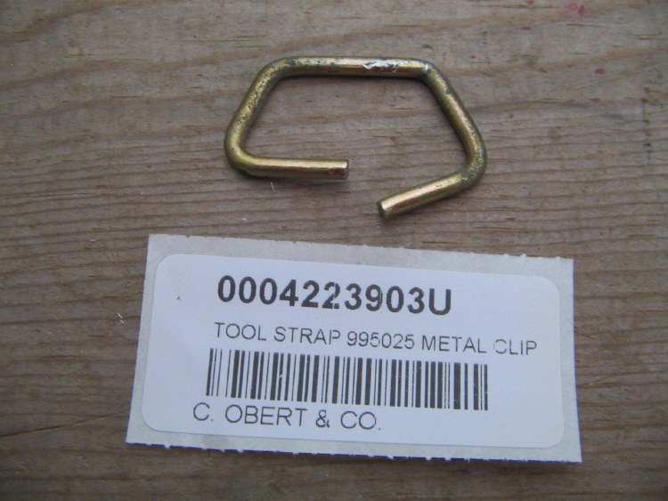 TOOL STRAP 995025 METAL CLIP