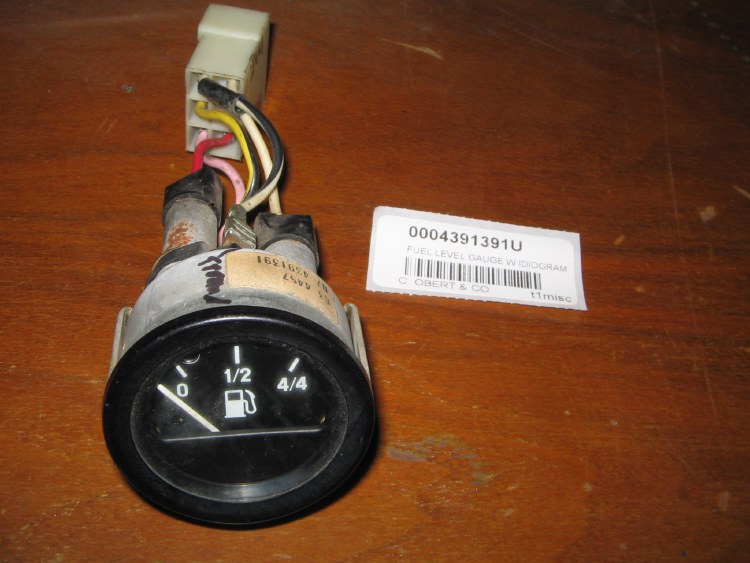 FUEL LEVEL GAUGE W IDIOGRAM