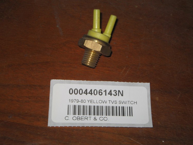 1979-80 YELLOW TVS SWITCH