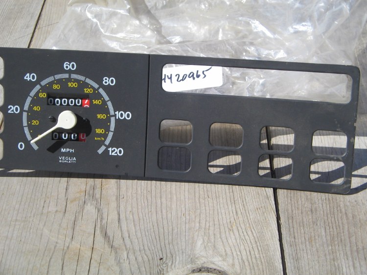 SPEEDOMETER AND FACE PANEL