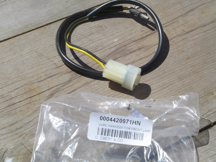 WIRE HARNESS FOR FRONT LAMP