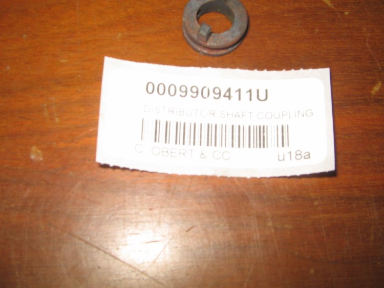 DISTRIBUTOR SHAFT COUPLING