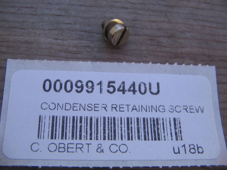 CONDENSER RETAINING SCREW