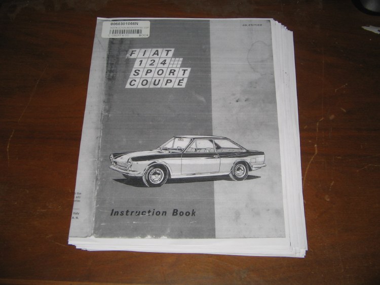 INSTRUCTION BOOK 6TH ED, COPY