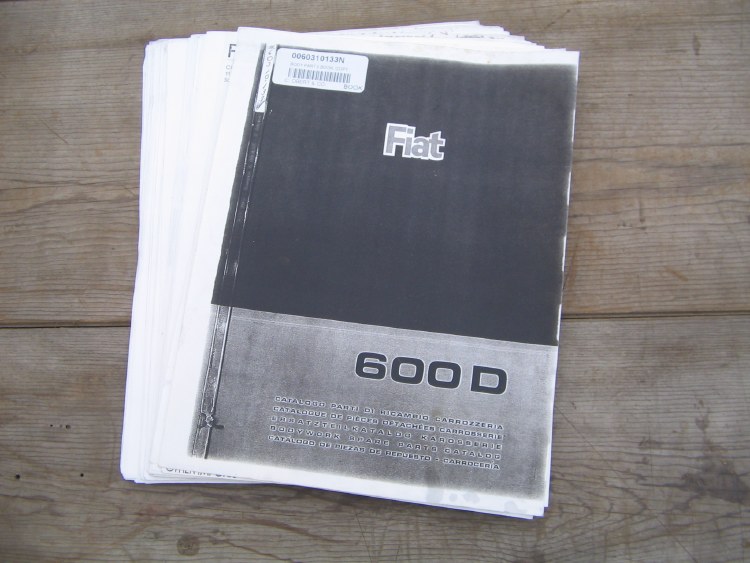 BODY PARTS BOOK, COPY