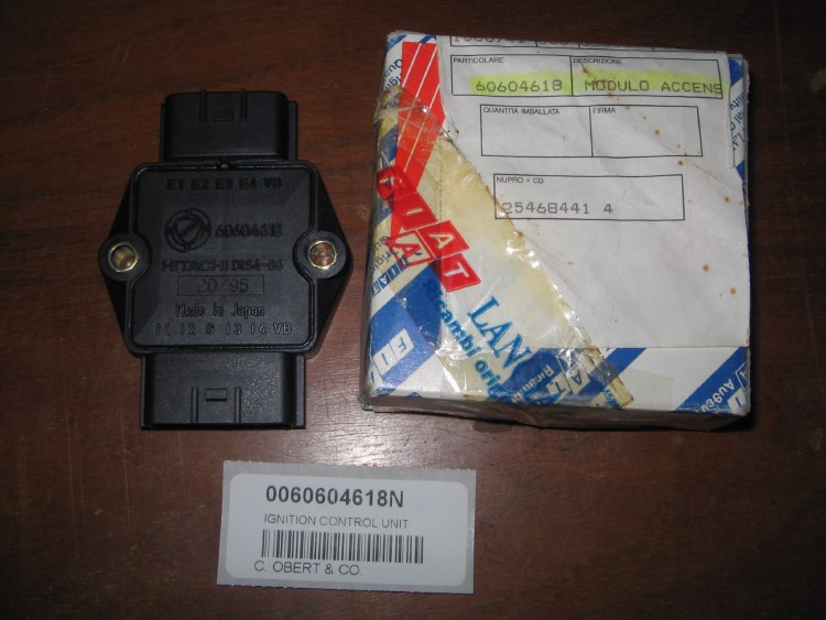IGNITION CONTROL UNIT