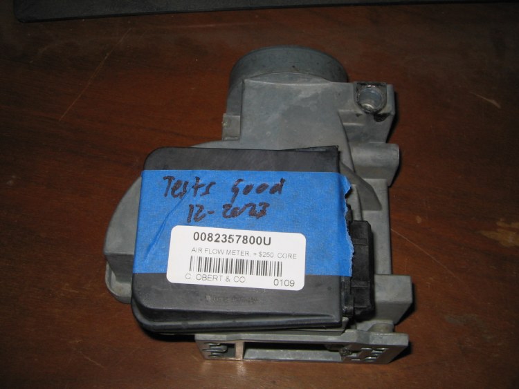 AIR FLOW METER, + $250. CORE