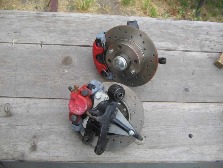 4 X 98 MM FRONT DISC BRAKE KIT