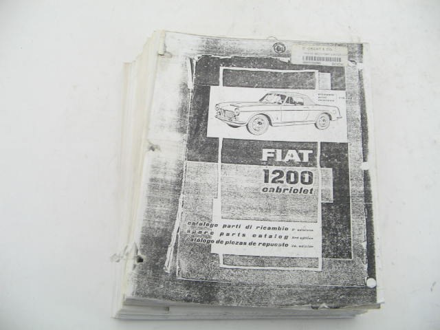 MECHANICAL PARTS BOOK, COPY