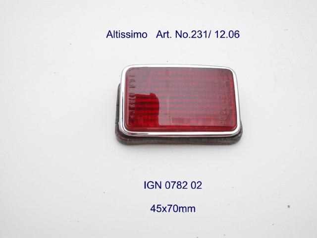 CARELLO TAIL LAMP REFLECTOR