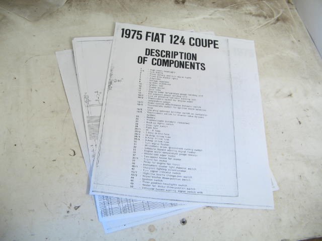 1975 WIRING DIAGRAM, COPY