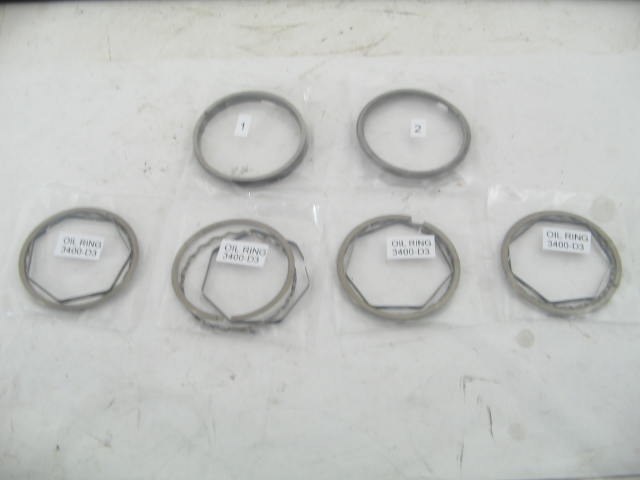 62.0 MM + 0.5 MM O/S RING SET