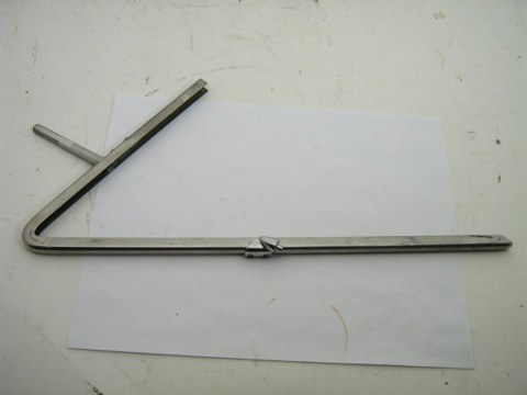 RIGHT DOOR WING WINDOW FRAME