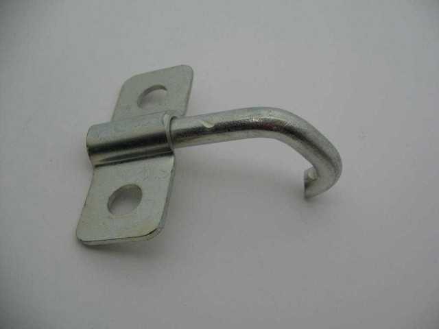REAR TRUNK LOCK HOOK ON LID