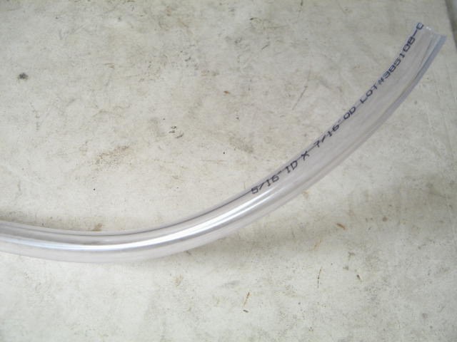 7 MM ID/12 MM OD CLEAR HOSE