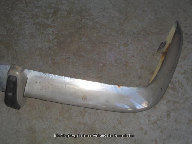1970-72 RIGHT REAR BUMPER BAR