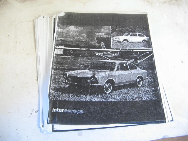 1964-72 WORKSHOP MANUAL, COPY