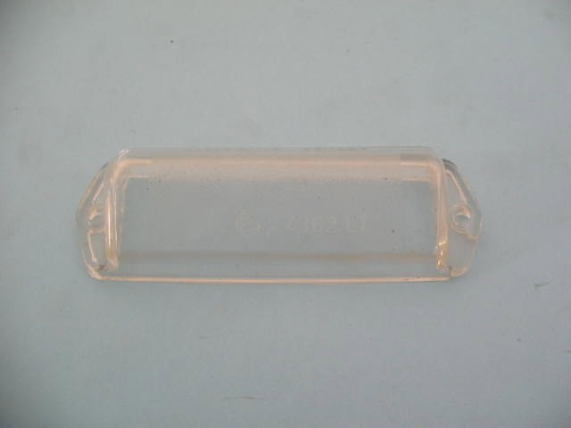 LICENSE PLATE LAMP LENS