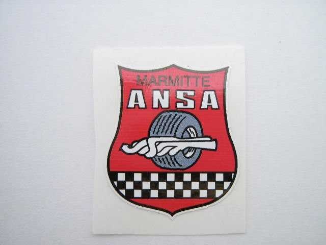 ANSA SHIELD STICKER 35 MM TALL