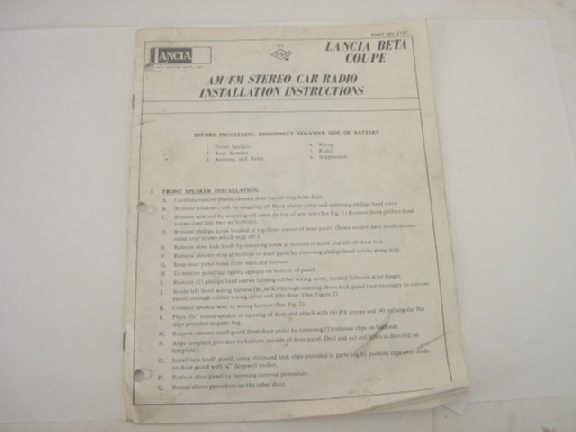 RADIO INSTALLATION GUIDE, COPY