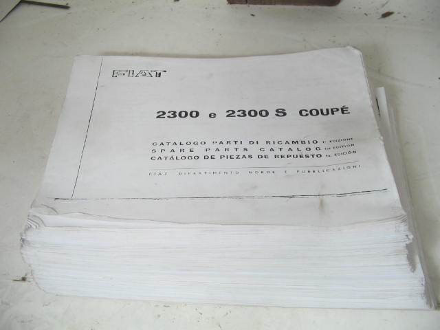 PARTS CATALOG, COPY